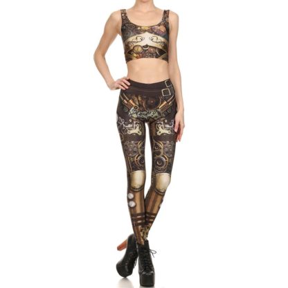 Steampunk Gear Leggings