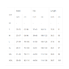 Sizing chart Leggings