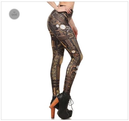 Steampunk Gear Leggings