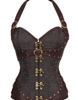 Brocade Steampunk Corset