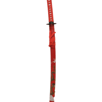 Red Dragon Samurai Sword