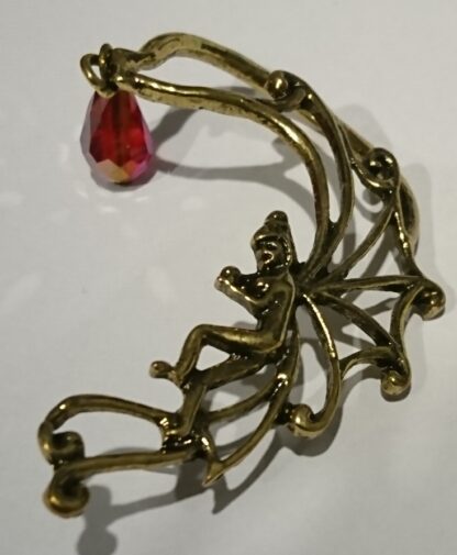 Brass Gargoyle Ear Cuff