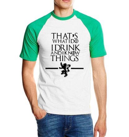 Drink and know things t-shirt