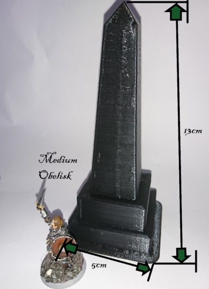 Tabletop Obelisk Model