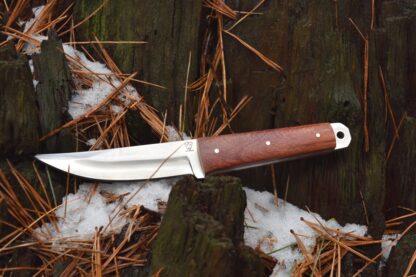 Rosewood Handled Hunting Knife