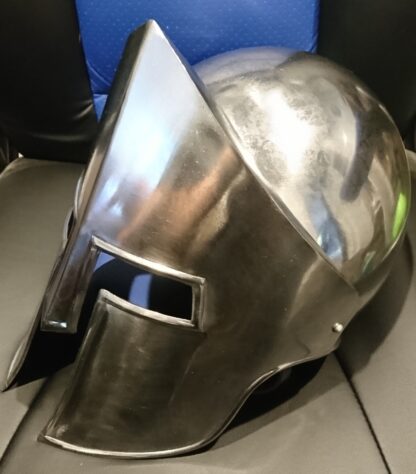 Spartan Style Silver Helm