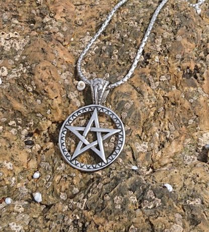 Stainless Steel Pentagram necklace