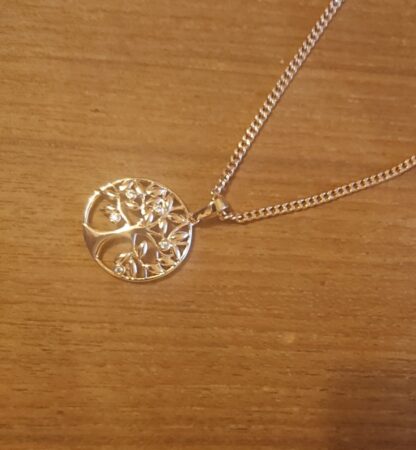 Rose Gold Tree of life Necklace
