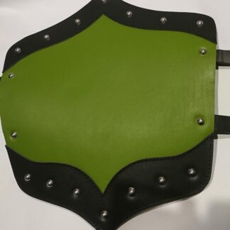 Green and black leg Armour