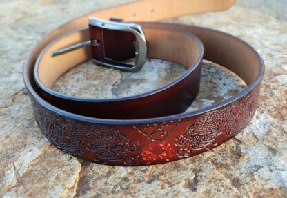 Leather Dragon Belt