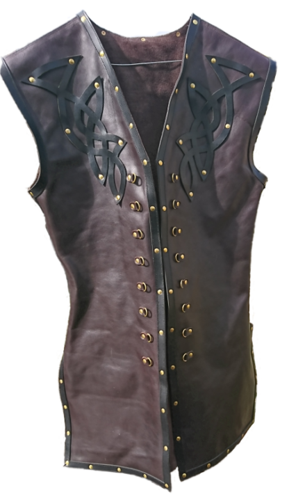 leather Celtic Vest