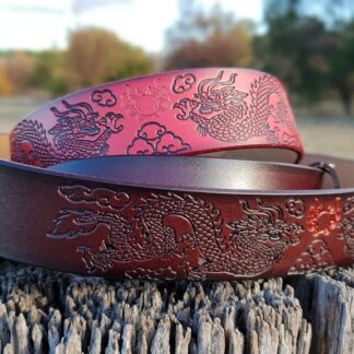 Leather Dragon Belt