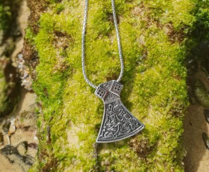 Viking Axe head Necklace