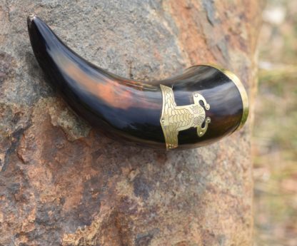 Thor's Hammer Drinking Horn