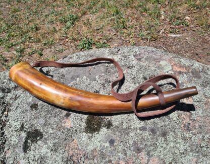 aged style war horn