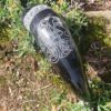 Black Carved Drinking Horn - Image 2