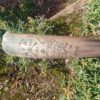 Large White Carved Drinking Horn - Image 4
