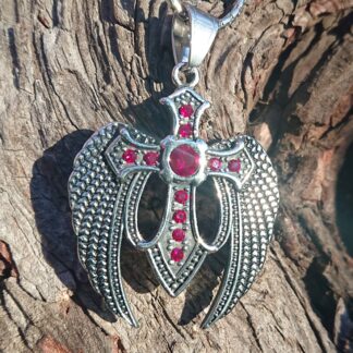 Winged Cross Pendant