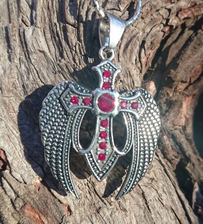 Winged Cross Pendant