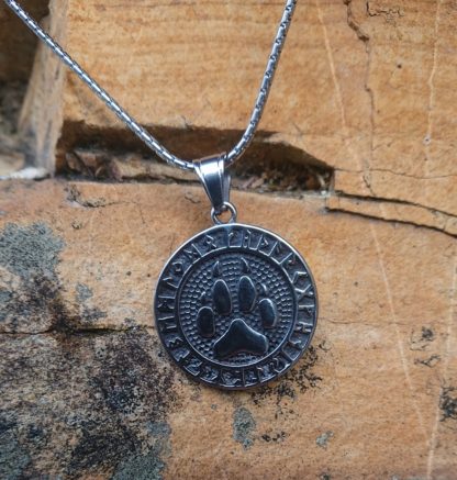 Viking Wolf Necklace