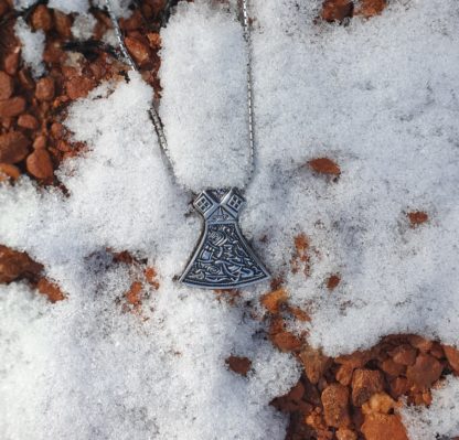 Viking Axe Necklace