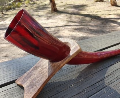 Red Drinking Horn