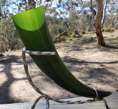 Green Drinking Horn