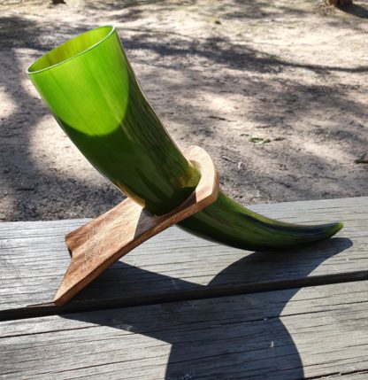 Green Drinking Horn