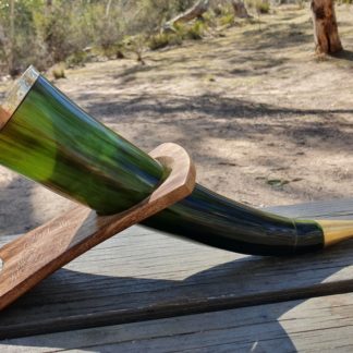 Green Drinking Horn