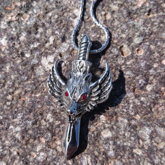 Werewolf Sword Necklace