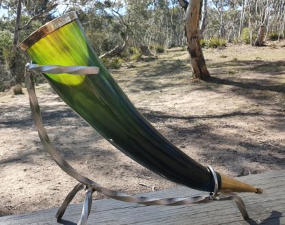 Green Drinking Horn