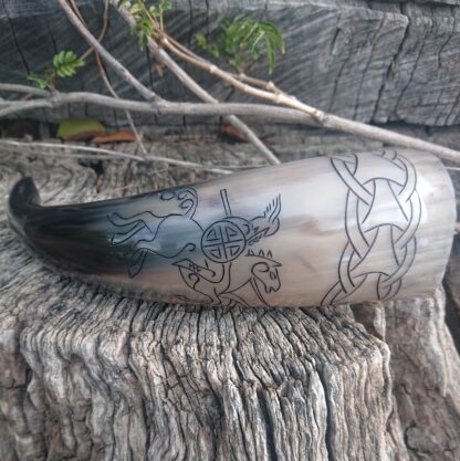 Valkyrie Drinking Horn