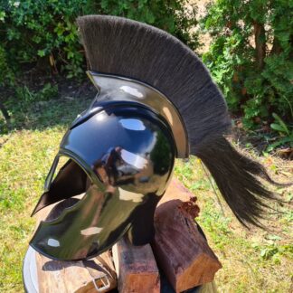 Trojan Helmet with Crest