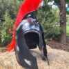 Red Trojan Helmet