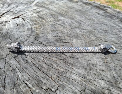 Stainless Steel Wolf Bracelet