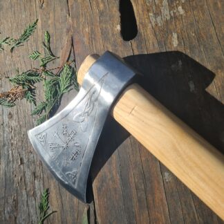 Viking Compass Axe