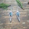 Blue Elven earrings