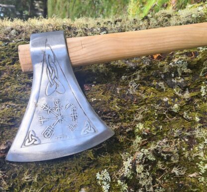 Viking Compass Axe