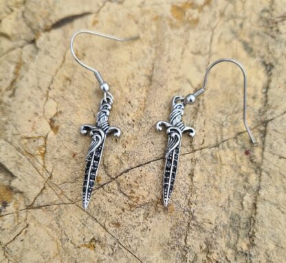 Dagger Drop Earrings