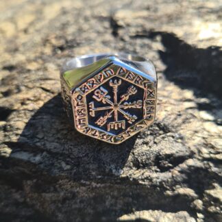 Viking Compass Ring