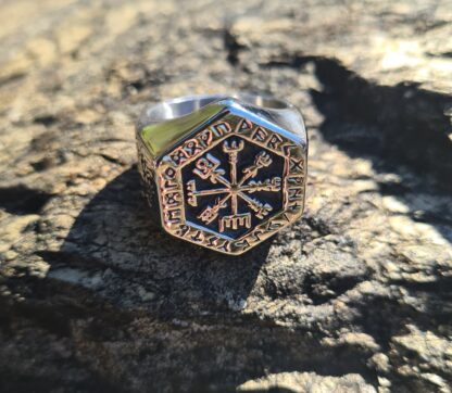 Viking Compass Ring