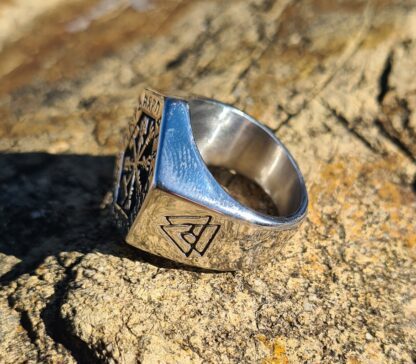 Viking Compass Ring