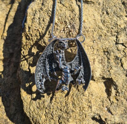 Clawing Dragon Necklace