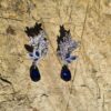 Elven Blue Floral earrings