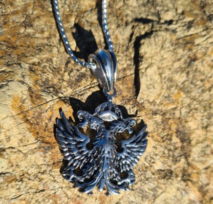 Two headed Eagle Pendant