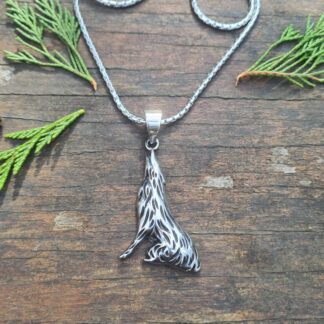 Howling Wolf Necklace