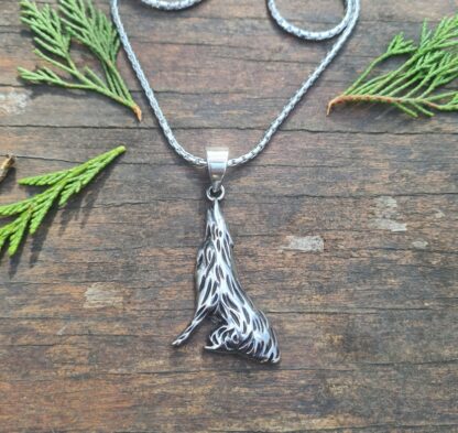 Howling Wolf Necklace