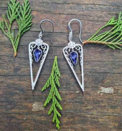 Purple Royal earrings