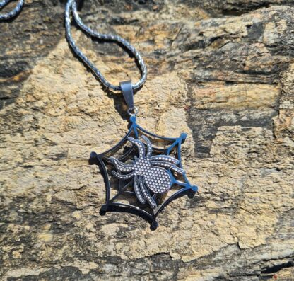 Drow Spider web Necklace
