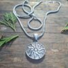 Stainless Steel Sun Necklace